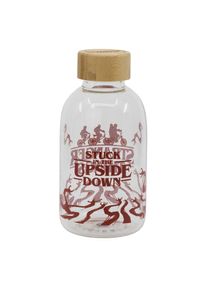 Skleněn&aacute; lahev na vodu, 620ml, Stor, Stranger Things