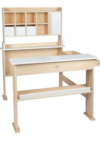 Ourbaby small foot Dřevěn&yacute; prodejn&iacute; st&aacute;nek b&iacute;l&yacute;