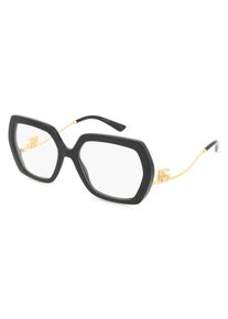 Dolce & Gabbana Dolce & Gabbana 0DG3390B d&aacute;msk&eacute; br&yacute;le | Obruba: čtvercov&yacute;, acet&aacute;t, čern&aacute;
