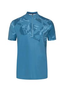 Velk&eacute; Velikosti - Gonso - Cyklistick&yacute; dres Adventure 3/4 Zip v kvalitě Jersey - 3XL - Petrol