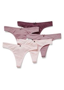 Tchibo - Tanga - pro ženy - vel. XS 32/34 - barva: růžov&aacute;