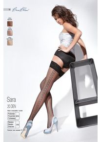 Samodrž&iacute;c&iacute; punčochy Sara 20DEN