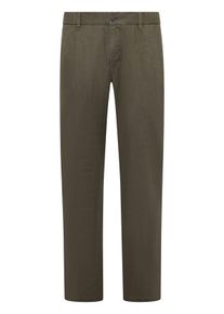 Marc O'Polo Velk&eacute; Velikosti - Marc O'Polo - Lež&eacute;rn&iacute; chino z bavlněn&eacute; směsi - 44/32 - Olive