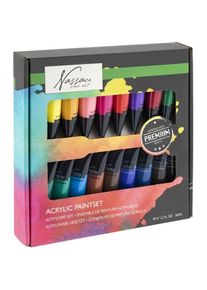 Nassau Akrylov&eacute; barvy - 18 x 36 ml - AR0701/GE