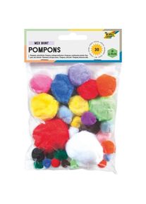 Folia Bambulky pom-pom - 30 ks - F50309