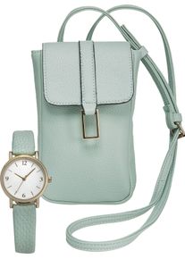 Damske Kabelka a hodinky zelen&aacute; ,velikost 0