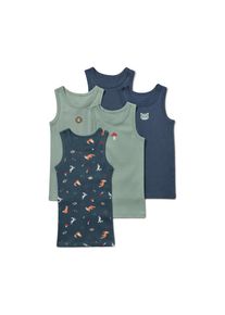 Tchibo - Dětsk&aacute; t&iacute;lka - p&aacute;nsk&eacute; - vel. 86/92 - barva: modr&aacute;/s potiskem