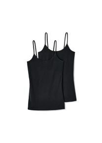 Tchibo - Ko&scaron;ilky se &scaron;pagetov&yacute;mi ram&iacute;nky - pro ženy - vel. L 44/46 - barva: čern&aacute;