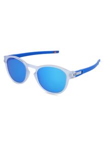 Oakley OO9265 LATCH | p&aacute;nsk&eacute; slunečn&iacute; br&yacute;le | Ov&aacute;ln&yacute; | Obruba: Plast B&iacute;l&aacute; | Barva čoček: Modr&aacute; S Přechodem