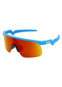Oakley OJ9010 RESISTOR | unisex slunečn&iacute; br&yacute;le | Hranat&yacute; | Obruba: Plast Modr&aacute; | Barva čoček: Červen&aacute; S Přechodem
