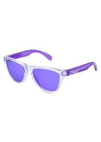 Oakley OJ9009 FROGSKINS XXS | unisex slunečn&iacute; br&yacute;le | Pilot | Obruba: Plast B&iacute;l&aacute; | Barva čoček: Pink Celobarevn&eacute;
