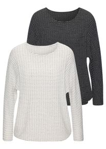 Vivance Ženy Svetr kr&eacute;mov&aacute; / čern&aacute; XS/S