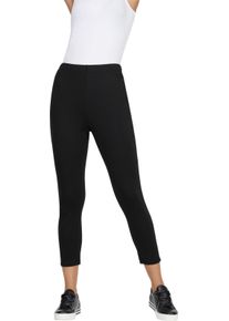 Heine Damske Leg&iacute;ny s gumičkou v pase čern&aacute; ,velikost 48