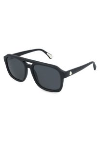 Moncler ME6024 VANTOS | unisex slunečn&iacute; br&yacute;le | Čtvercov&yacute; | Obruba: Acet&aacute;t Čern&aacute; | Barva čoček: &Scaron;ed&aacute; Celobarevn&eacute;