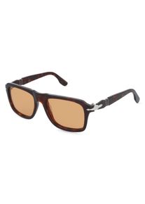 Persol PO8002S | p&aacute;nsk&eacute; slunečn&iacute; br&yacute;le | Hranat&yacute; | Obruba: Acet&aacute;t hněd&aacute; | Barva čoček: Žlut&aacute; Zrcadlov&eacute; Oranžov&eacute;