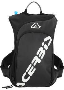 Acerbis Sather Logo, hydration backpack , color: Black/White , size: 9 L