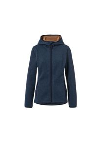 Tchibo - Bunda z pleten&eacute;ho fleecu - pro ženy - vel. L 44/46 - barva: modr&aacute;
