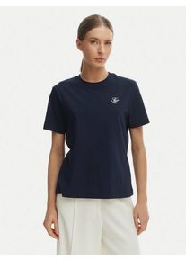 Tommy Hilfiger d&aacute;msk&eacute; tmavě modr&eacute; tričko WW0WW48699C1G L
