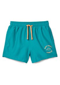 Tchibo - Dětsk&eacute; koupac&iacute; &scaron;ortky - p&aacute;nsk&eacute; - vel. 158/164 - barva: zelen&aacute;/s potiskem