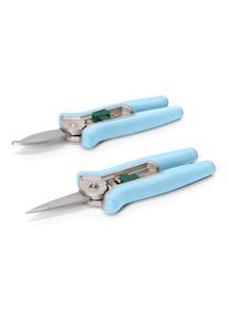 Tchibo - Mal&eacute; zahradn&iacute; nůžky - barva: modr&aacute;