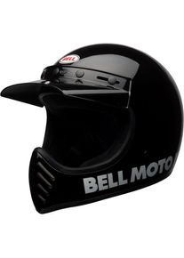 Bell Moto-3 Classic, motocross helmet , color: Black/White , size: XS
