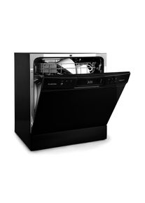 Klarstein Amazonia 8 Neo, myčka n&aacute;dob&iacute;, 8 programů, LED displej, čern&aacute;