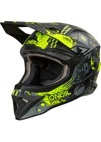 O Neal ONeal 1SRS Vibrant S26, motocross helmet , color: Matt Black/Neon-Yellow , size: XL