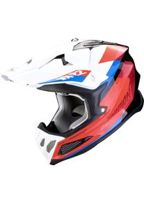Scorpion VX-22 Air Mips Beta, motocross helmet , color: Black/Red/White , size: L
