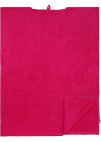 w&auml;schepur unisex Koupac&iacute; pončo pink ,velikost S/M