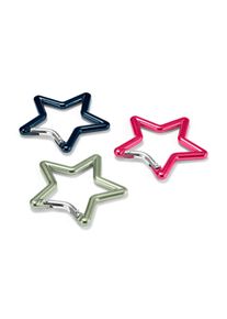 Tchibo - Karabinky &raquo;Hvězda&laquo; - barva: v&iacute;cebarevn&aacute;