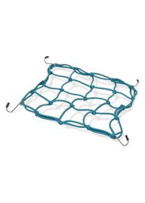 Tchibo - S&iacute;ťka na zavazadla na j&iacute;zdn&iacute; kolo - barva: modr&aacute;