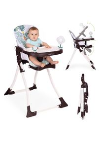 Skl&aacute;dac&iacute; dětsk&aacute; j&iacute;deln&iacute; židlička s hračkami ecotoys