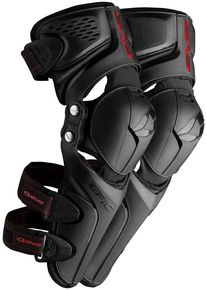 EVS Epic, knee protectors , color: Black/Red , size: L/XL