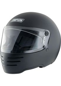 Simpsons Simpson M62 Solid, full face helmet , color: Matt-Black , size: M