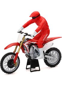 Newray Honda CRF450R, scale model , color: Red/White , size: 1:12