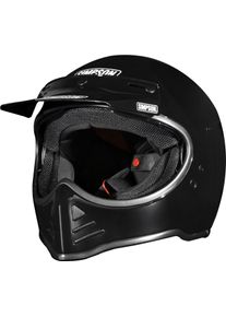Simpsons Simpson M52 Solid, motocrosshelmet , color: Black , size: L