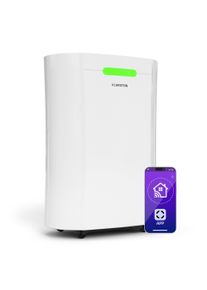 Klarstein AeroDry Smart 12 odvlhčovač vzduchu, 12 l/den, 30 m&sup2;, senzor vlhkosti, ovl&aacute;d&aacute;n&iacute; pomoc&iacute; aplikace, 135 m&sup3;/h