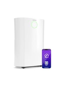 Klarstein DryFy ProConnect 16L odvlhčovač vzduchu, 16 l/den, 18 m&sup2;, WiFi, Aplikace, LED indik&aacute;tor, 24-hodinov&yacute; časovač
