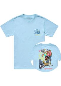 Troy Lee Designs Heritage, t-shirt youth , color: Light Blue , size: S