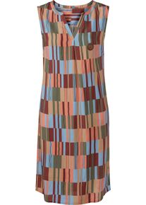 Damske &Scaron;aty s potiskem z čist&eacute; visk&oacute;zy khaki-červenohněd&aacute;-vzor ,velikost 44