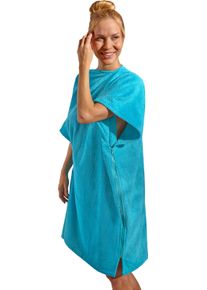 w&auml;schepur unisex Koupac&iacute; pončo tyrkysov&aacute; ,velikost L/XL