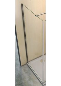 H K Pevn&aacute; bočn&iacute; stěna MELODY F1 76x195, sklo čir&eacute; SE- MELODYF176