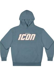 Icon Rizz Rizz, hoodie , color: Blue/Beige , size: XL