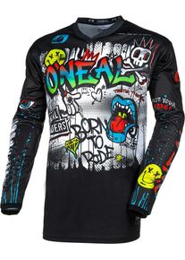 O Neal ONeal Element Rancid, jersey , color: Black/White/Green/Red , size: L
