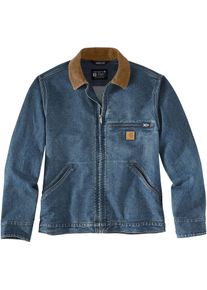 Carhartt Detroit, jeans jacket , color: Blue , size: M