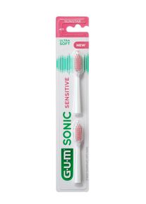 GUM Sensitive Sonic Ultra soft n&aacute;hradn&iacute; hlavice, 2 ks