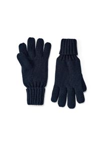 Tchibo - Pleten&eacute; rukavice - pro muže - vel. 9,5 - barva: modr&aacute;