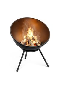 Klarstein Fireball s n&iacute;zk&yacute;m ohniskem | Ochrana proti jiskr&aacute;m | Odoln&eacute; proti korozi | Robustn&iacute; | 43 cm | Čern&eacute;