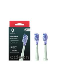 OCLEAN n&aacute;hradn&iacute; hlavice Ultra White, UW01 - 2 ks, zelen&eacute;