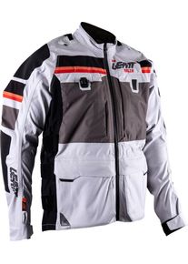 Leatt Adventure Rally 7.5 Hydradri V26, textile jacket waterproo , color: Light Grey/Grey/Black , size: 3XL